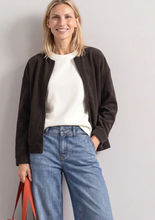 Load image into Gallery viewer, STREET ONE<BR>
Cord Jacket<BR>
Coffee<BR>
