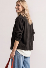 Load image into Gallery viewer, STREET ONE<BR>
Cord Jacket<BR>
Coffee<BR>
