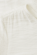 Load image into Gallery viewer, STREET ONE<BR>
Blouse with V Neck<BR>
Cream<BR>
