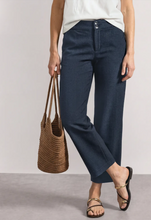 Load image into Gallery viewer, STREET ONE<BR>
Jersey Trousers<BR>
Navy<BR>

