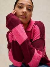 Load image into Gallery viewer, WHITE STUFF<BR>
Camilla Stripe Jumper<BR>
Pink Multi<BR>
