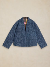 Load image into Gallery viewer, WHITE STUFF<BR>
Elodie Reversible Jacket<BR>
Blue<BR>
