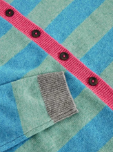 Load image into Gallery viewer, WHITE STUFF<BR>
Sansa Stripe Knit<BR>
Blue<BR>
