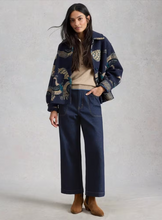Load image into Gallery viewer, WHITE STUFF<BR>
Tia Wide Leg Crop Jeans<BR>
Denim<BR>
