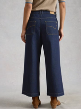 Load image into Gallery viewer, WHITE STUFF<BR>
Tia Wide Leg Crop Jeans<BR>
Denim<BR>

