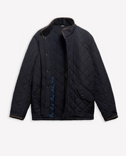 Load image into Gallery viewer, BARBOUR<BR>
Powell Quilted Jacket<BR>
Navy<BR>
