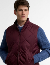 Load image into Gallery viewer, BARBOUR<BR>
Finn Gilet<BR>
Bordeux<BR>
