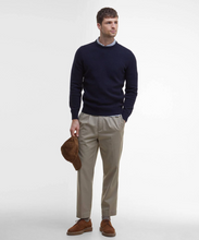 Load image into Gallery viewer, BARBOUR<BR>
Essential Crew Neck Jumper<BR>
Bracken, Charcoal, Grape, Navy<BR>
