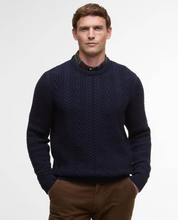 Load image into Gallery viewer, BARBOUR<BR>
Lowfen Crew Knit Jumper<BR>
Navy<BR>
