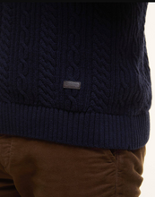 Load image into Gallery viewer, BARBOUR<BR>
Lowfen Crew Knit Jumper<BR>
Navy<BR>

