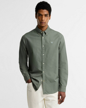 Load image into Gallery viewer, BARBOUR<BR>
Oxtown Tailoured Long Sleeve Shirt<BR>
Sky, Agave<BR>
