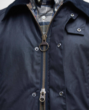 Load image into Gallery viewer, BARBOUR<BR>
Ashby Wax Jacket<BR>
Navy<BR>
