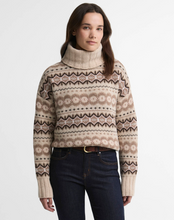 Load image into Gallery viewer, BARBOUR<BR>
Helen Fair Isle Roll Neck Jumper<BR>
Birch<BR>
