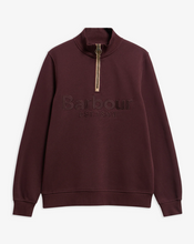 Load image into Gallery viewer, BARBOUR<BR>
Cynthia Quarter Zip Jumper<BR>
Fig<BR>
