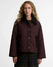 Load image into Gallery viewer, BARBOUR<BR>
Moira Quilted Jacket<BR>
Fig<BR>
