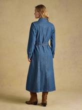 Load image into Gallery viewer, JOULES<BR>
Denim Western Dress<BR>
Denim<BR>
