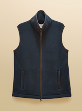 Load image into Gallery viewer, JOULES<BR>
Heritage Fleece Gilet<BR>
Navy<BR>
