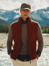 Load image into Gallery viewer, JOULES<BR>
Heritage Fleece Gilet<BR>
Brick<BR>
