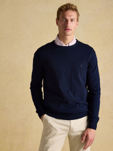 Load image into Gallery viewer, JOULES<BR>
Hillside Crew Sweater<BR>
Navy<BR>
