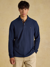 Load image into Gallery viewer, JOULES<BR>
Long Sleeve Polo Woody Shirt<BR>
Navy<BR>
