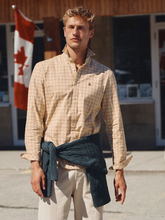 Load image into Gallery viewer, JOULES<BR>
Oxford Check Shirt<BR>
Oat<BR>
