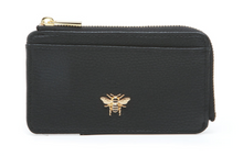 Load image into Gallery viewer, ALICE WHEELER<BR>
Bath Coin/Card Purse<BR>
Black<BR>
