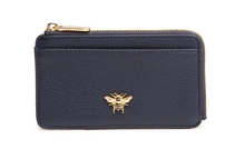 Load image into Gallery viewer, ALICE WHEELER<BR>
Bath Coin/Card Purse<BR>
Navy<BR>
