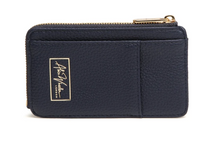 Load image into Gallery viewer, ALICE WHEELER<BR>
Bath Coin/Card Purse<BR>
Navy<BR>
