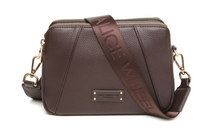 Load image into Gallery viewer, ALICE WHEELER<BR>
Kesington Crossbody Bag<BR>
Chocolate<BR>
