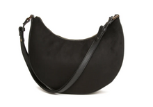 Load image into Gallery viewer, ALICE WHEELER<BR>
Kesington Suede Bag<BR>
Black<BR>
