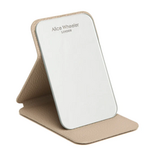 Load image into Gallery viewer, ALICE WHEELER<BR>
Mini Folding Mirror<BR>
Stone<BR>
