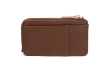 Load image into Gallery viewer, ALICE WHEELER<BR>
Suede Kesington Coin Purse<BR>
Chocolate<BR>
