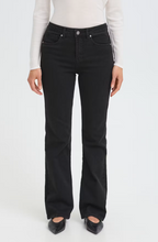 Load image into Gallery viewer, FRANSA<BR>
Atlanta Bootcut Jeans<BR>
Black<BR>
