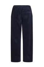 Load image into Gallery viewer, FRANSA<BR>
Salomi Cord Trousers<BR>
Navy<BR>
