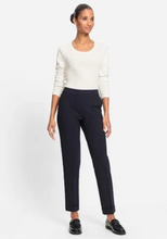 Load image into Gallery viewer, OLSEN<BR>
Crop Trousers<BR>
Black<BR>
