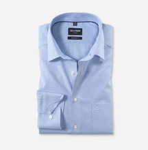 Load image into Gallery viewer, OLYMP<BR>
Luxor Kent Business Shirt<BR>
Blue<BR>
