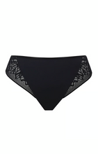 Load image into Gallery viewer, PANACHE<BR>
Sophia Brazillian Brief<BR>
Black<BR>
