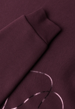 Load image into Gallery viewer, STREET ONE<BR>
Lose Fit Sweatshirt<BR>
Burgandy<BR>
