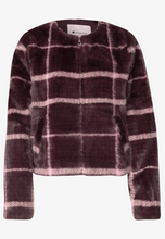 Load image into Gallery viewer, STREET ONE<BR>
Fur Jacket<BR>
Rouge<BR>
