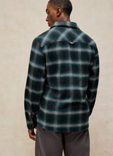 Load image into Gallery viewer, WHITE STUFF<BR>
Darween Check Shirt<BR>
Teal<BR>
