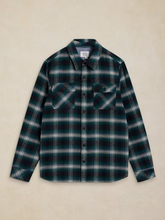 Load image into Gallery viewer, WHITE STUFF<BR>
Darween Check Shirt<BR>
Teal<BR>
