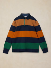 Load image into Gallery viewer, WHITE STUFF<BR>
Yarmouth Stripe Rugby Top<BR>
Multi<BR>
