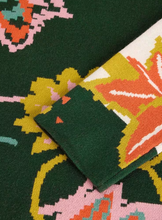 Load image into Gallery viewer, WHITE STUFF<BR>
Fablia Floral Jumper<BR>
Green<BR>

