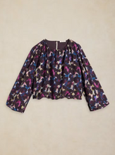 Load image into Gallery viewer, WHITE STUFF<BR>
Lyra Bubble Hem Top<BR>
Multi<BR>
