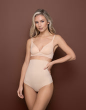 Load image into Gallery viewer, BYE BRA &lt;BR&gt;
Sculpting Lift Thong &lt;BR&gt;
Beige &lt;BR&gt;
