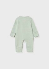 Load image into Gallery viewer, MAYORAL <BR>
Newborn Baby Boy Long Striped Romper <BR>
Seaweed <BR>
