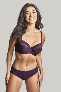 PANACHE <BR>
Serene High Waist Brief <BR>
Aubergine <BR>