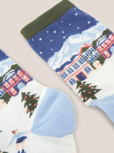 Load image into Gallery viewer, WHITE STUFF &lt;BR&gt;
Scater Socks in a Cracker &lt;BR&gt;
natural &lt;BR&gt;
