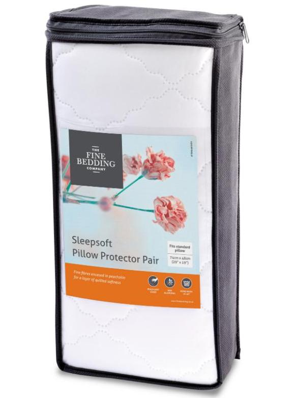 FINE BEDDING COMPANY <BR>
Sleepsoft Pillow Protector <BR>