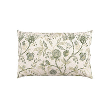 Load image into Gallery viewer, SANDERSON &lt;BR&gt;
Solaine Duvet Set &lt;BR&gt;
Green/White &lt;BR&gt;
